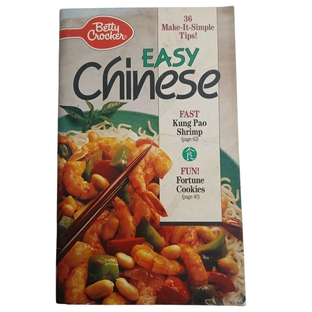 Betty Crocker Easy Chinese Creative Recipes Cookbook Pamphlet Favorites 1992
